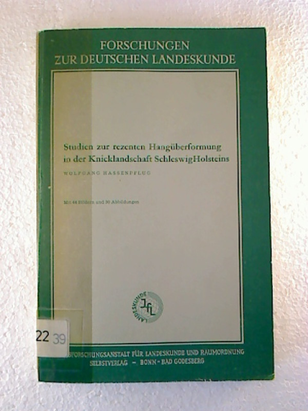 Wolfgang+Hassenpflug%3AStudien+zur+rezenten+Hang%C3%BCberformung+in+der+Knicklandschaft+Schleswig-Holsteins.